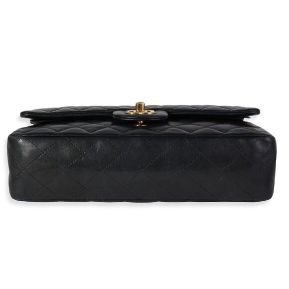 Chanel Black Quilted Lambskin Medium Classic Double Flap Bag - Picture 5 of 8